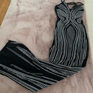 Hot Miami Styles sequined Gown